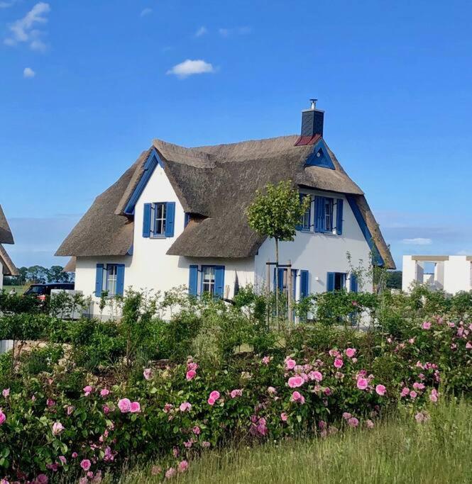 Reetdachhaus Seasons Mit Kamin & Sauna Groß Schwansee Exteriér fotografie